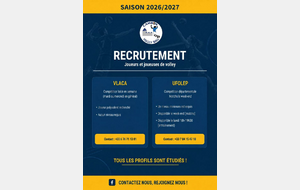 🏐 Cambon Volley Ball recrute pour la saison 2026/2027 ! 🏐