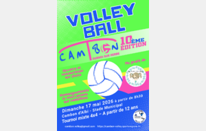 Tournoi sur herbe CamTbon - 10ème édition ! - 2026