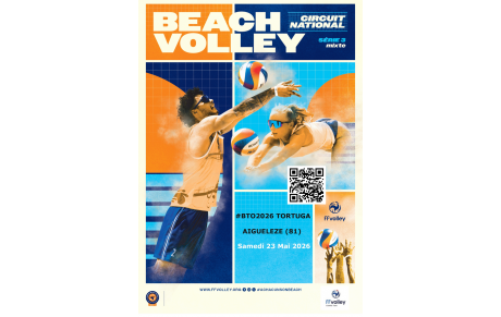 Tournoi Beach Volley S3 2X2 à Aigueléze
